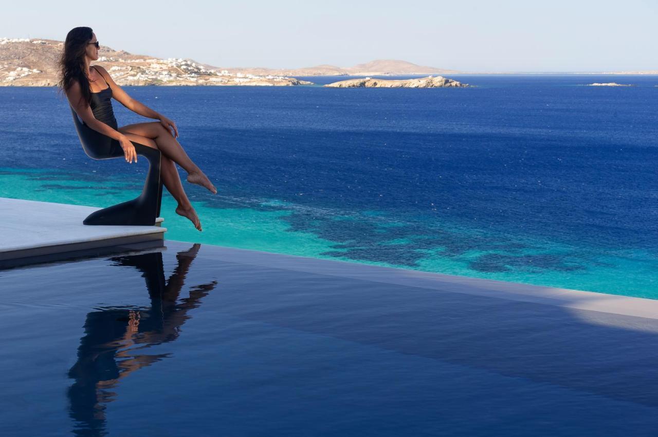 Mykonos Riviera Hotel & Spa, A Member Of Small Luxury Hotels Of The World Tourlos Exterior foto